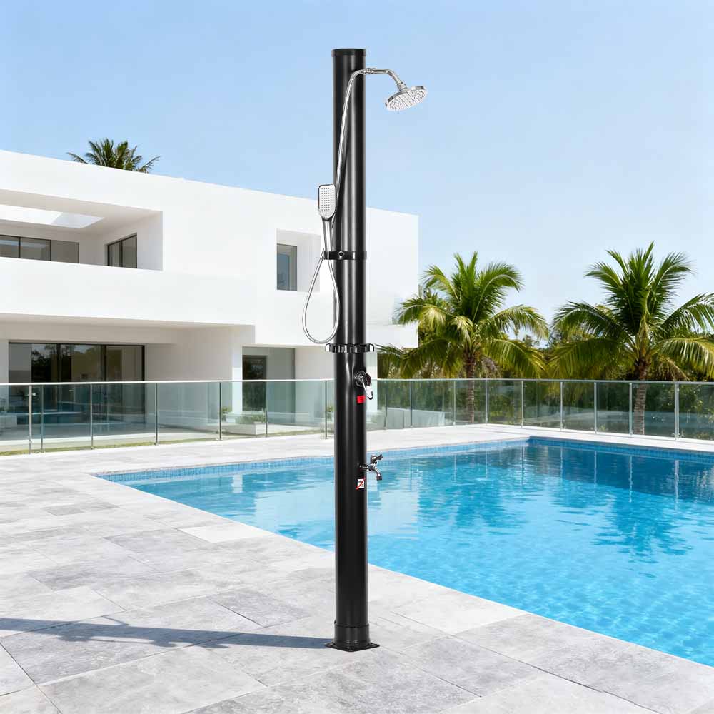 LY18L05-HB 18L قسمين ABS كروم رأس دش دش شمسي دش حديقة خارجي