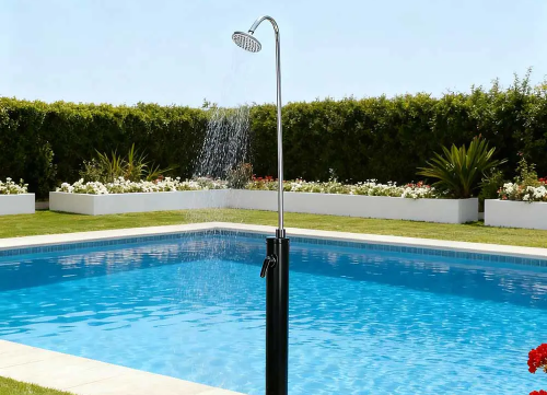 ما مدى كفاءة تسخين الدش الشمسي سعة 18 لترًا؟